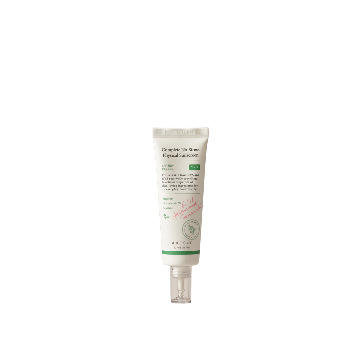 Complete No Stress Physical Sunscreen SPF50+